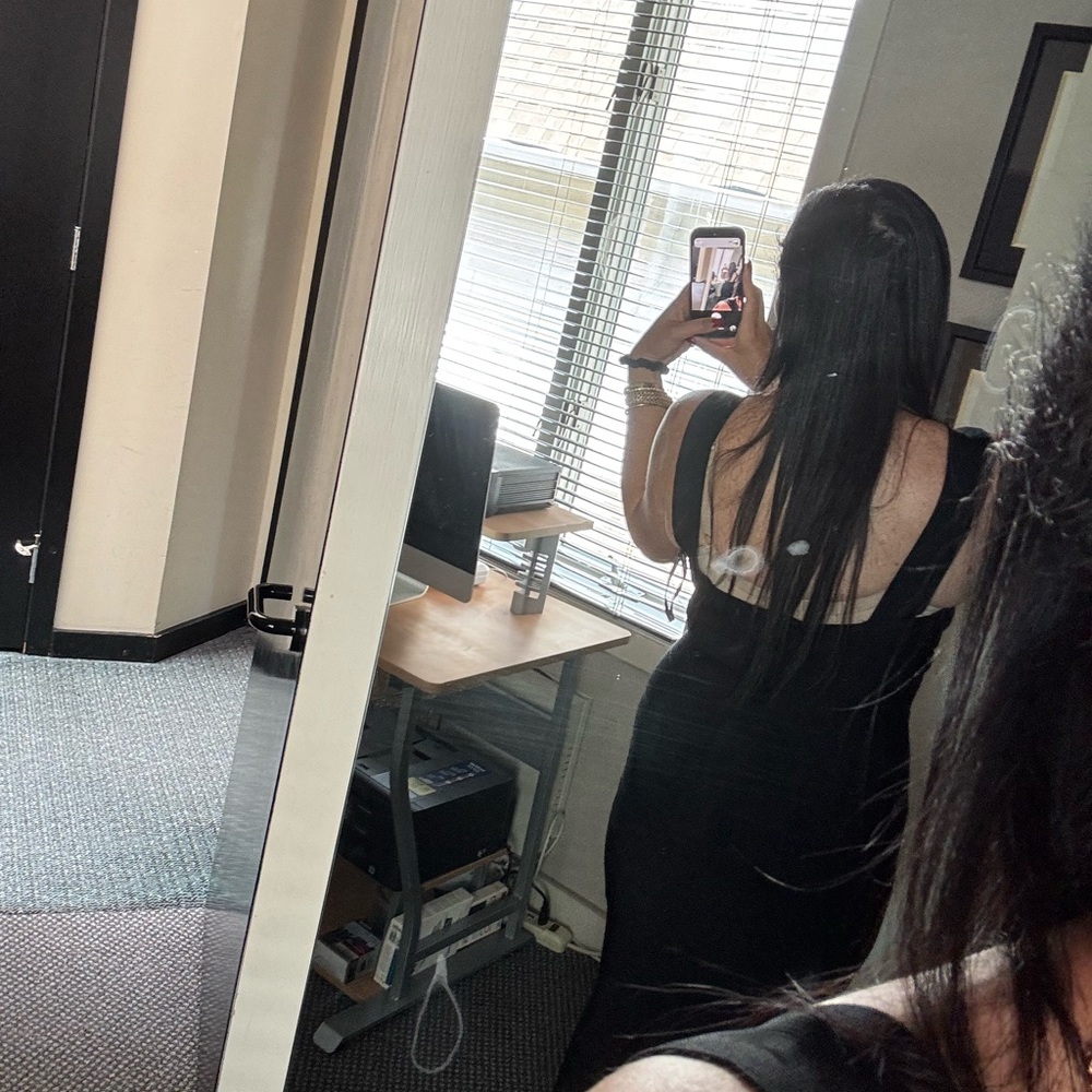 Herve Leger Black Maxi Dress - Picture 5 of 5